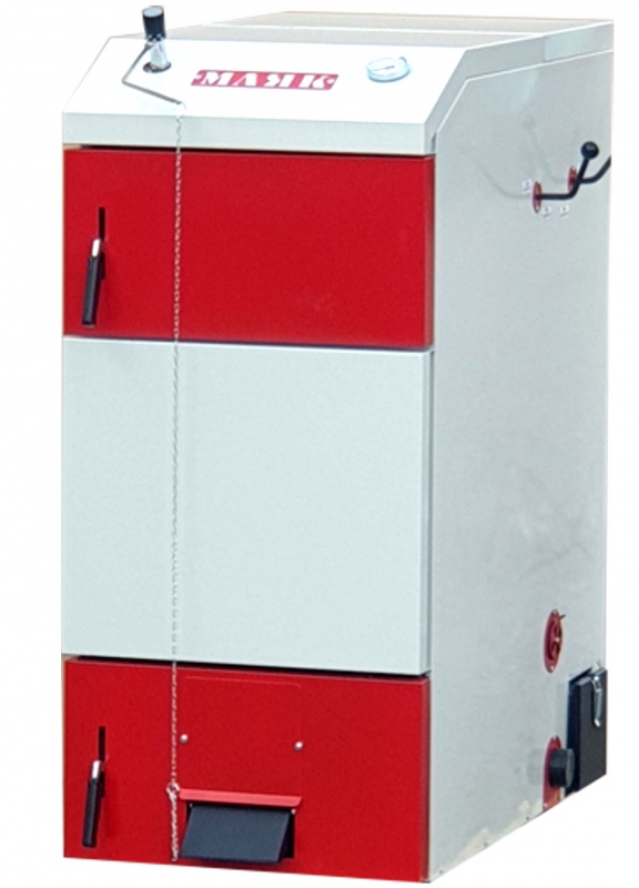 Котел твердопаливний шахтний тривалого горіння Маяк КТШ-16 ECO FRONT